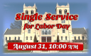 Single Service Aug 31